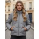 Pilkos spalvos moteriška striukė Camil Moteriškos striukės