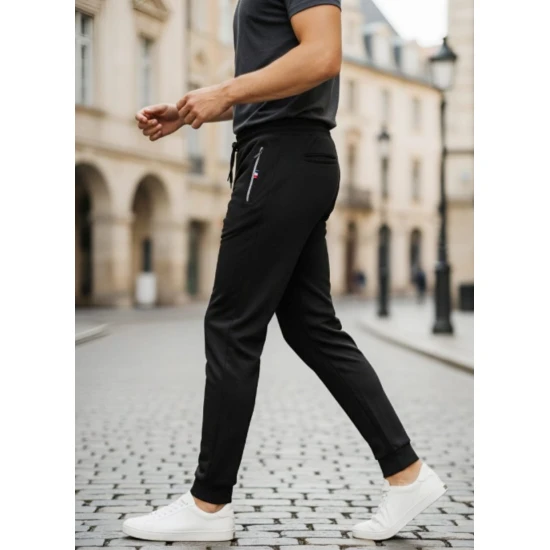 Vyriškos juodos kelnės Edmond