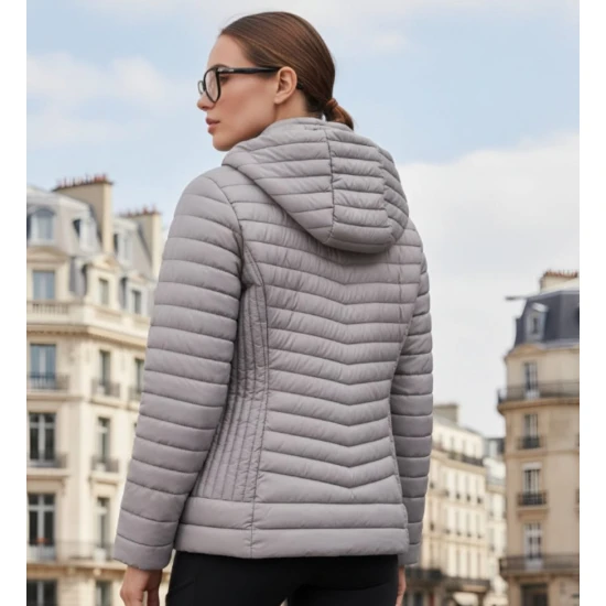 Moteriška pilkos spalvos striukė Marsi Moteriškos striukės