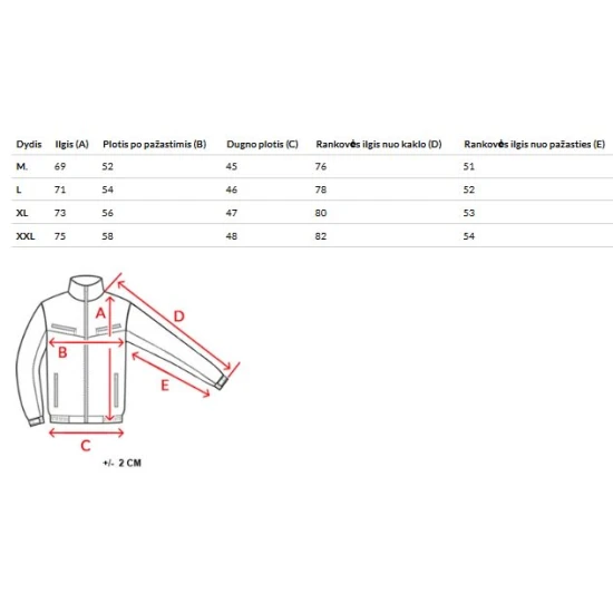 Pereinamojo laikotarpio tamsiai mėlyna striukė Trevis Rudeninės / Pavasarinės