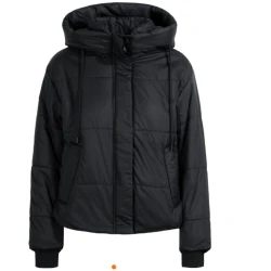 Juodos spalvos moteriška striukė Grand