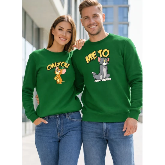 Žali džemperiai Only you-me to