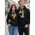 Black hooded sweatshirt Only you-me to