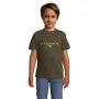 Children's Khaki T-Shirt Lithuania (White)