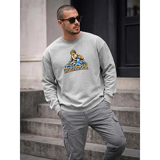 Men’s light gray sweater, Druskininkai