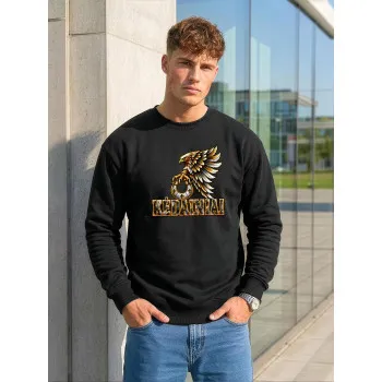 Men's Black Sweatshirt Kėdainiai