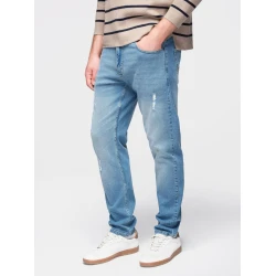 Vyriški mėlyni džinsai Robi