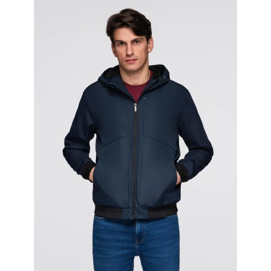 Vyriška tamsiai mėlyna striukė Eden