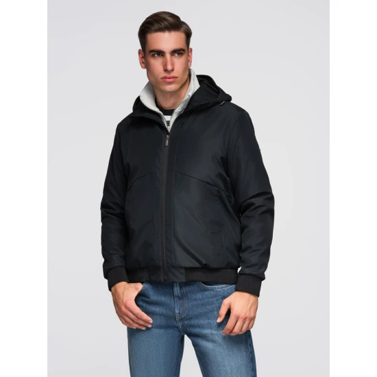 Vyriška juoda striukė Eden