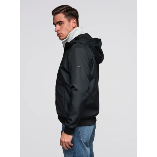 Vyriška juoda striukė Eden