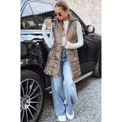 Moteriška auksinės spalvos liemenė Moon