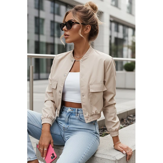 Moteriška pereinamojo sezono rusdva bomber striukė Keli Moteriškos striukės