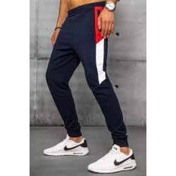 Vyriškos tamsiai mėlynos laisvalaikio kelnės Kenny