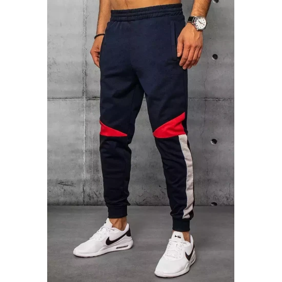 Vyriškos tamsiai mėlynos laisvalaikio kelnės Anton Laisvalaikio kelnės