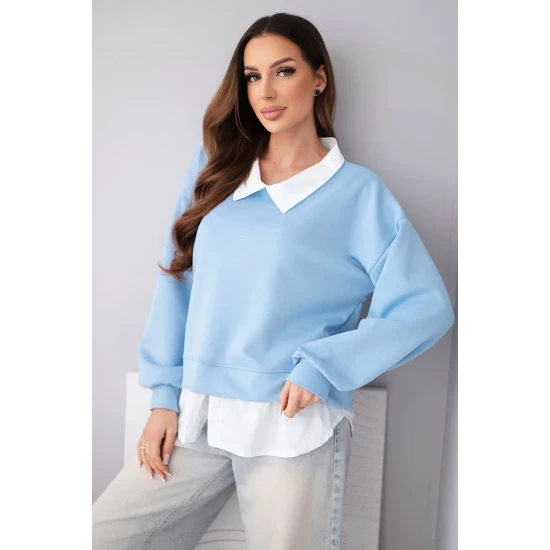 Moteriška šviesiai mėlyna palaidinė Liucy