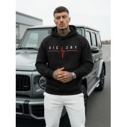 Vyriškas juodas džemperis Victory