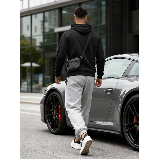 Juodas vyriškas džemperis Best Icon