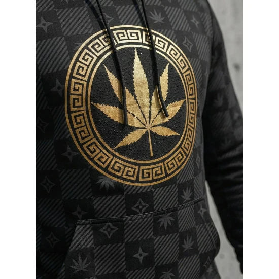 Juodas vyriškas džemperis Monat O/B265