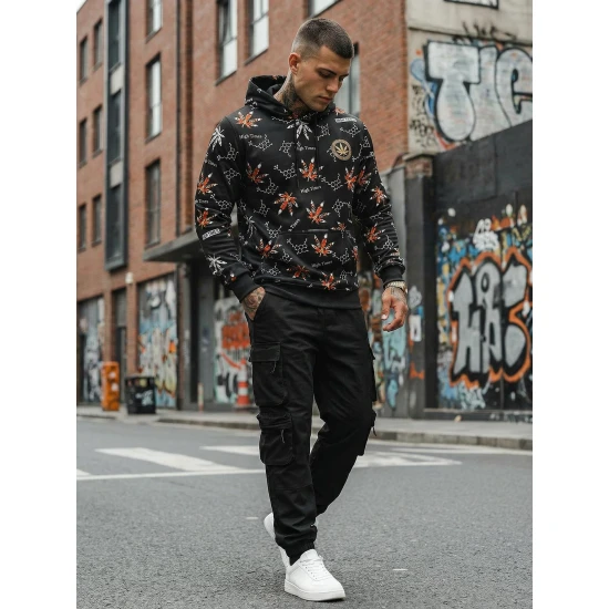 Juodas džemperis Doran O/B266