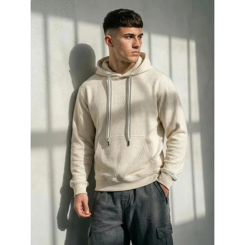 Men's brown hooded jumper Carla Hooded jumpers