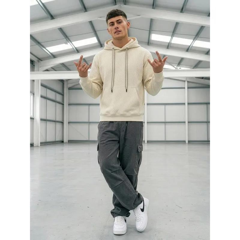 Men's brown hooded jumper Carla Hooded jumpers