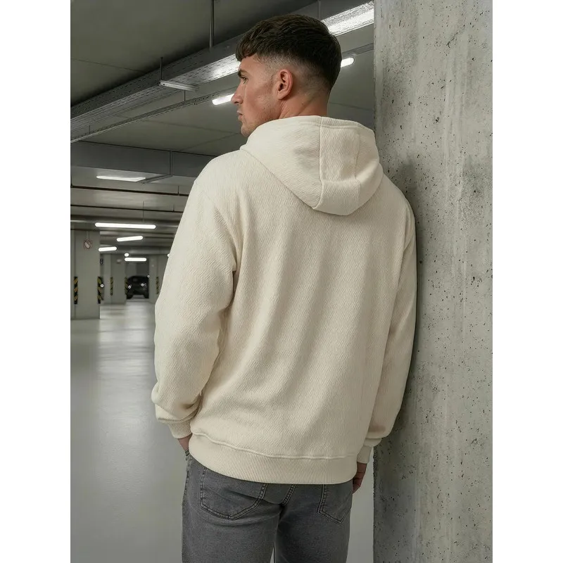 Men's brown hooded jumper Carla Hooded jumpers