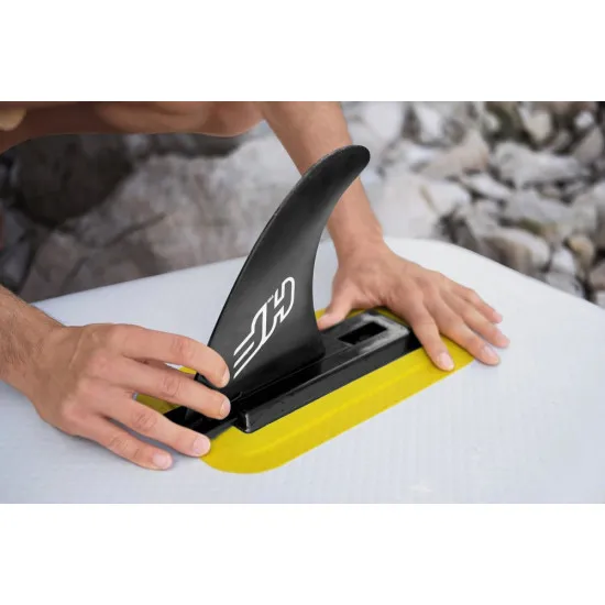 Pripučiama geltona irklavimo lenta 320 x 76 x 12 cm cm Bestway 65348