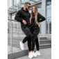 Juodų veliūrinių komplektų rinkinys Minel