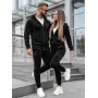 Набор чёрных велюровых комплектов Rojo