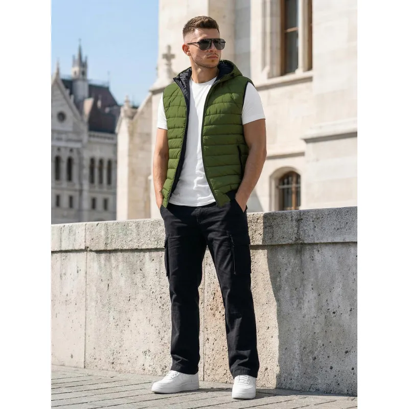 Vyriška žalia liemenė Minel Liemenės