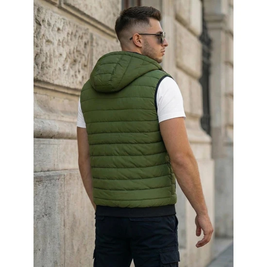 Vyriška žalia liemenė Minel Liemenės