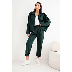 Andrea Women's Dark Green Set