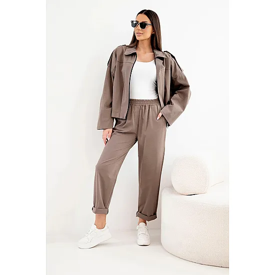 Andrea Women's Dark Brown Set