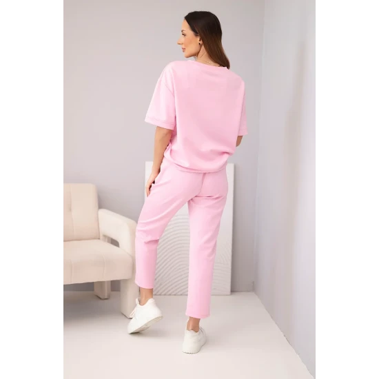 Moteriškas rožinis komplektas Elite Moteriški komplektai