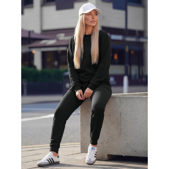 Juodas moteriškas komplektas Etel Sportinis11