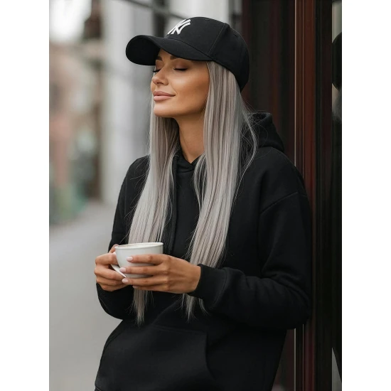 Moteriškas juodas sportinis kostiumas Super 33 - AY0129