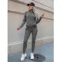 Женский темно-серый спортивный костюм Super