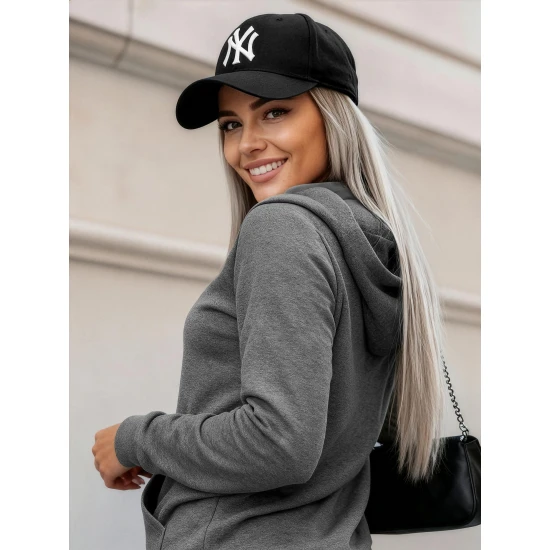 Moteriškas tamsiai pilkas  sportinis kostiumas Super 18