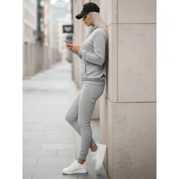 Женский серый спортивный костюм Super