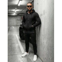Juodas vyriškas sportinis kostiumas Pazar