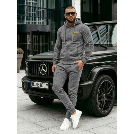 Vyriškas tamsiai pilkas komplektas Lietuva Vyriški spaudos komplektai