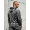 Pilkas vyriškas veliūrinis komplektas Silk JS/8C1169/29 Premium