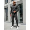 Pilkas vyriškas veliūrinis komplektas Silk JS/8C1169/29 Premium