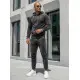 Pilkas vyriškas veliūrinis komplektas Silk JS/8C1169/29 Premium