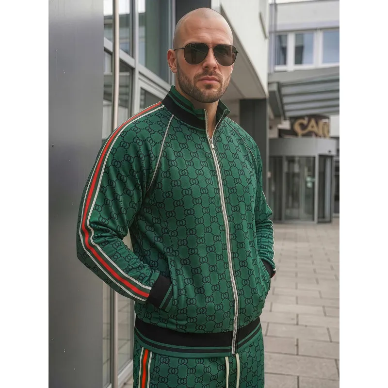 Gucci roheline meeste komplekt ilma mütsita