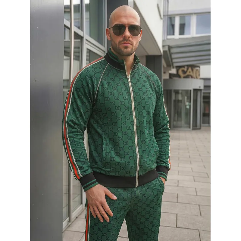 Gucci roheline meeste komplekt ilma mütsita