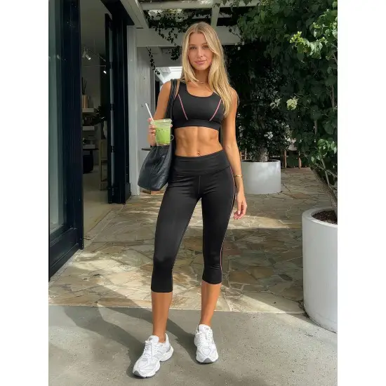 Moteriškas juodas sportinis komplektas Lister Moteriški komplektai