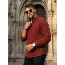 Vyriški languoti raudoni marškiniai Benet