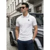 Men’s white polo shirt Skull POLO T-shirt