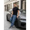 Men’s black polo shirt Tice POLO T-shirt